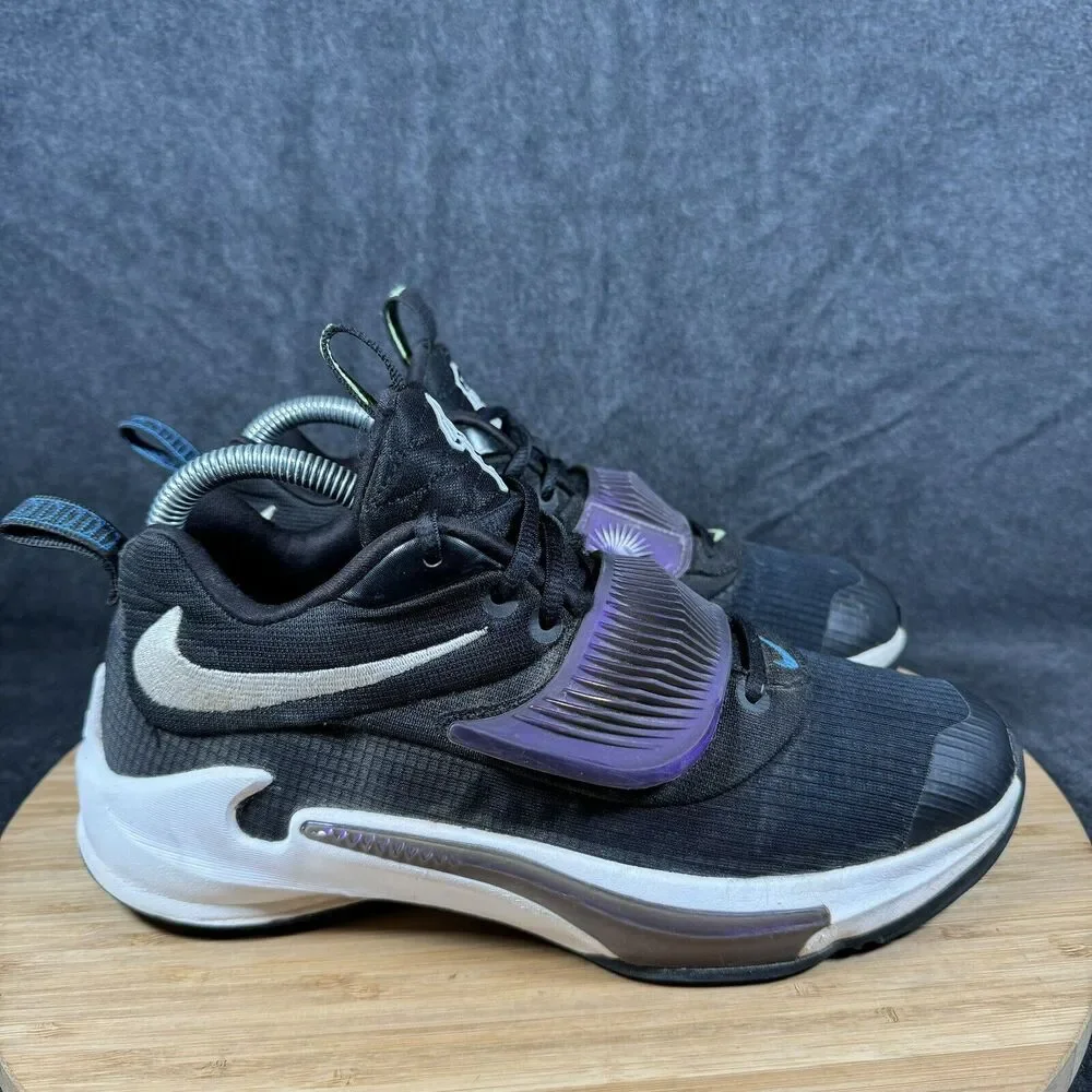 Nike Boys Zoom Freak 3 DB4158-001 Black Basketball Shoes‎ Sneakers Size 6.5Y